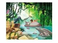 KOMAR Fototapete "Jungle book swimming with Baloo" Tapeten Gr. B/L: 368 m x 254 m,