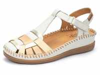 Sandalette PIKOLINOS "CADAQUES" Gr. 39, beige (natur kombiniert) Damen Schuhe