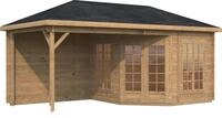 Palmako Gartenhaus "Pavillon Melanie" hellbraun