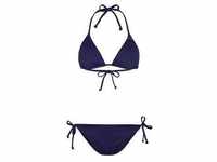 Bustier-Bikini O'NEILL "ESSENTIALS CAPRI - BONDEY BIKINI SET" Gr. 40, N-Gr, blau