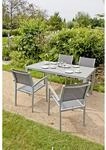 Garden Pleasure Stapelstuhl "GRACE" (Set) 4 Stk.4er Set