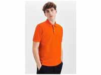 Poloshirt SEIDENSTICKER "Regular" Gr. L, orange Herren Shirts Kurzarm Polo Uni