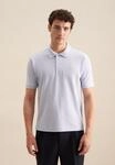 Poloshirt SEIDENSTICKER, Herren, Gr. M, blau (hellblau), 100% Baumwolle, unifarben,