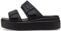 Crocs Pantolette "Brooklyn Low Wedge", Plateau, Sommerschuh, Schlappen mit