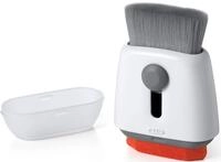 OXO Good Grips Reinigungsb&uuml;rste aus Kunststoff Bildschirmreiniger zum B&uuml;rsten und