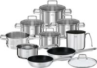 R&Ouml;SLE Topf-Set "MOMENTS, 10-tlg. T&ouml;pfe+Pfannen" Set, 10 tlg. tlg. Edelstahl 18/10