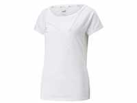 Trainingsshirt PUMA "Favourite Jersey Cat Trainings-T-Shirt Damen" Gr. L, weiß