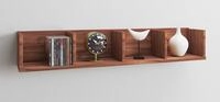 VCM Wandregal "Holz Wandregal H&auml;ngeregal Wandboard Regal Honsa" 1 Stk. tlg.