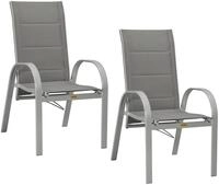 MERXX Gartensessel "Amalfi Deluxe Gasdruckfeder" Set, 2 Stk. tlg. 2er Set,