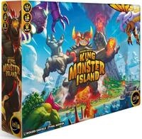 Spiel IELLO "King of Monster Island", bunt, Spiele, KinderB:36cm H:7cm T:25cm, B:36cm