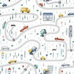 Marburg Kindertapete Auto matt moderne Tapete f&uuml;r Wohnzimmer Schlafzimmer...