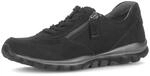 Keilsneaker ROLLINGSOFT, Damen, Gr. 37, schwarz, Nubukleder, unifarben, Schuhe