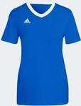 Fu&szlig;balltrikot ADIDAS PERFORMANCE "ENTRADA 22 TRIKOT", Damen, Gr. XS, blau (royal