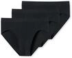 Slip SCHIESSER "Slip 3PACK Supermini "95/5" 3er Pack", Herren, Gr. XL, schwarz,