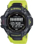 Smartwatch CASIO G-SHOCK "GBD-H2000", bunt (gelb, schwarz, gelb, pink), Smartwatches,