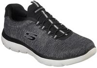 Skechers Slip-On Sneaker "SUMMITS" Slipper, Freizeitschuh in komfortabler Schuhweite