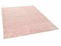 Teppich TOM TAILOR HOME "Groove" Teppiche Gr. B/L: 65 cm x 135 cm, 15 mm, 1 St., rosa