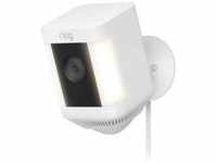 RING Überwachungskamera "Spotlight Cam Plus, Plug-in - White EU"