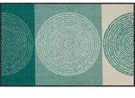 Fu&szlig;matte SALONLOEWE Gr. 2, gr&uuml;n (gr&uuml;n, ecru), B:75cm H:7mm L:120cm, Polyamid,