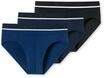 Schiesser Rioslip "95/5" 3er-Pack, mit sportlichem Logo-Webgummibund mit schmalen