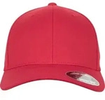 Flex Cap FLEXFIT "Flexfit Accessoires Flexfit Wool Blend", Gr. S/M, rot, 83%