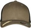 Flex Cap FLEXFIT "Flexfit Trucker Flexfit Trucker Recycled Mesh", Gr. S/M, olive,