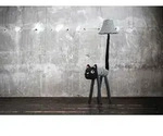 LED Stehlampe "Luna die Katze", bunt (wei&szlig;, schwarz und orange), 1, H: 126cm, 2