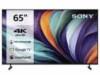 F (A bis G) SONY LED-Fernseher "KD-65X80L" Fernseher HDR, X1-Prozessor, Sprachsuche,
