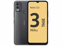 NOKIA Smartphone "C22, 2+64GB" Mobiltelefone schwarz (midnight black) Smartphone