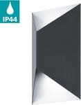 EGLO Wandleuchte "PREDAZZO Wandlampe, Stahl, Au&szlig;enlampe, IP44, Garten, Lampe