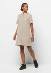 Blusenkleid JACK WOLFSKIN "MOJAVE DRESS", Damen, Gr. S (36), Normalgr&ouml;&szlig;en, beige