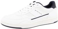 Sneaker TOM TAILOR, Herren, Gr. 42, blau (wei&szlig;, navy), Lederimitat, Textil, Schuhe