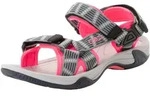 Sandale CMP "HAMAL WMN HIKING SANDAL", Damen, Gr. 36, grau (grau, gloss), Synthetik,