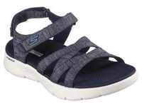 Sandale SKECHERS "GO WALK FLEX SANDAL-SUNSHINE" Gr. 41, blau Damen Schuhe Sandalen