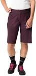 Fahrradhose VAUDE "Wo Ledro Print Shorts", Damen, Gr. 40, N-Gr, cassis, Obermaterial: