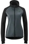 Radtrikot GONSO "TARAVO", Damen, Gr. 44, grau (anthrazit), 100% Polyester, hoch