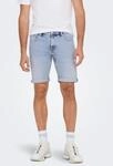 ONLY & SONS Jeansshorts "ONSPLY LIGHT BLUE 5189 SHORTS DNM NOOS"