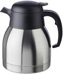 APS Isolierkanne "Classic" 1 l Einhandautomatik, doppelwandiger Edelstahl