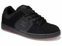 Sneaker DC SHOES "Manteca" Gr. 9(42), schwarz (schwarz, schwarz) Schuhe Skaterschuh