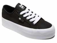 Sneaker DC SHOES "Manual Platform" Gr. 5,5(36,5), schwarz-weiß (black, white)...