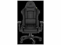 CORSAIR Gaming-Stuhl "TC100 RELAXED - Leatherette (Black)" Stühle schwarz
