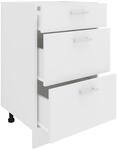 VCM Unterschrank "K&uuml;chenschrank B 50 cm Unterschrank Schublade Esilo" 1 Stk. tlg.