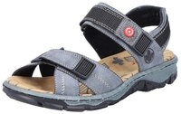 Rieker Sandale, Sommerschuh, Outdoorschuh, Keilabsatz, in Trekking-Optik