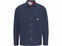 Tommy Jeans Langarmhemd "TJM CLASSIC SOLID OVERSHIRT"