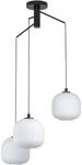 EGLO H&auml;ngeleuchte "MANTUNALLE Pendellampe, Stahl, Glas, IP20, E27, Esstischlampe,