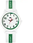 Quarzuhr LACOSTE "RIDER", gr&uuml;n (wei&szlig;, gr&uuml;n), Armbanduhren, Kinder, Quarzuhr,