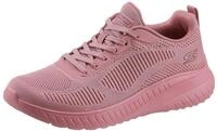 Sneaker SKECHERS "BOBS SQUAD CHAOS FACE OFF", Damen, Gr. 38, himbeere, Textil, Schuhe