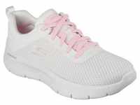 Slip-On Sneaker SKECHERS "GO WALK FLEX ALANI" Gr. 39, rosa (weiß, rosa) Damen Schuhe