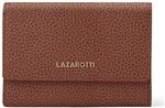 Lazarotti Geldb&ouml;rse "Bologna Leather XL Geldb&ouml;rse mit Zip-Around Fach Leder 14 cm"