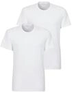 Rundhalsshirt BOSS "TShirtRN 2P Comfort", Herren, Gr. XXL (56), wei&szlig; (wei&szlig;100),